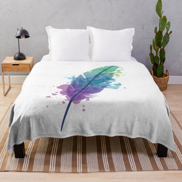 Item preview, Watercolor feather designed and sold by DerSenat.