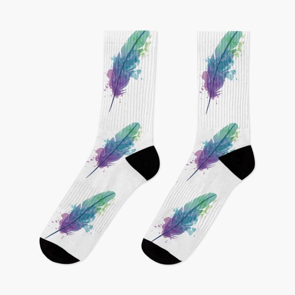 Item preview, Watercolor feather designed and sold by DerSenat.