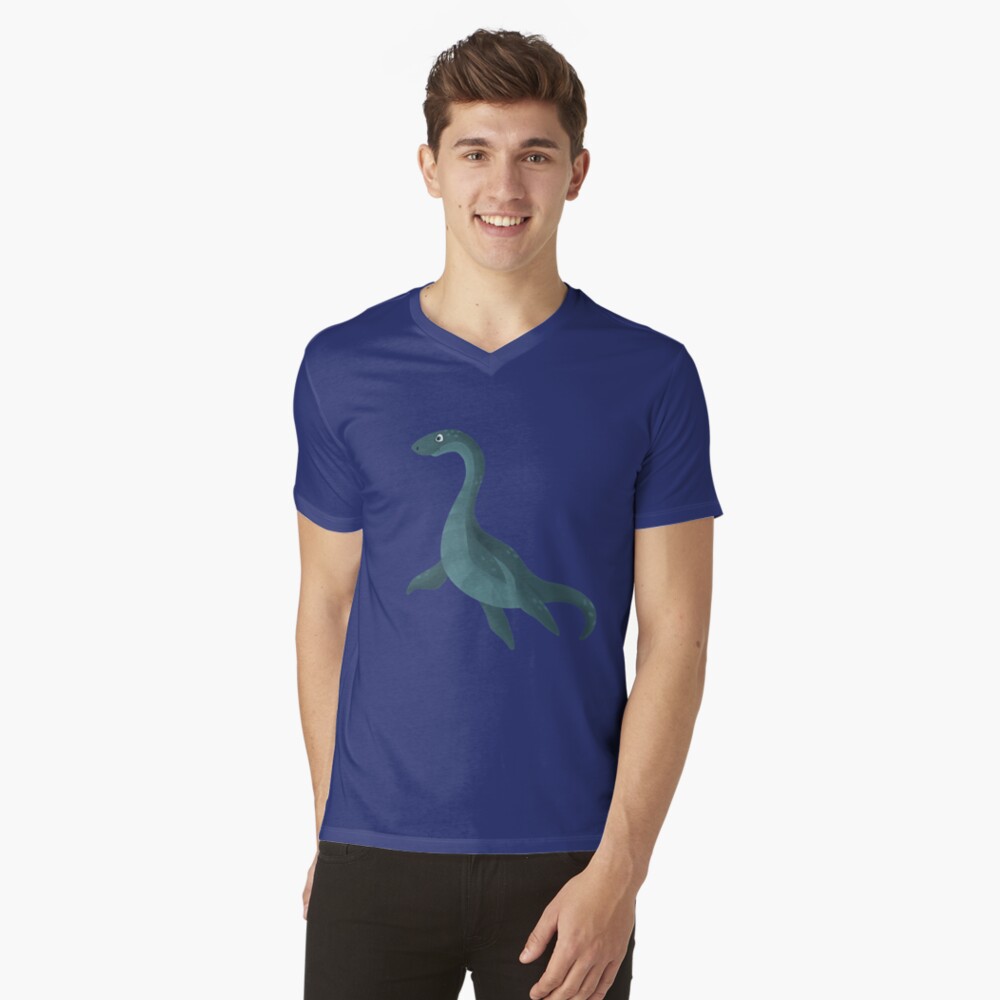 Aperçu de l'œuvre T-shirt col V créée et vendue par BarracudApps.