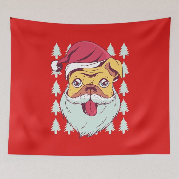 Item preview, Santa Pug Christmas designed and sold by DerSenat.