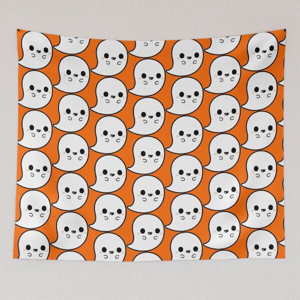 Item preview, Cute spooky ghost designed and sold by peppermintpopuk.