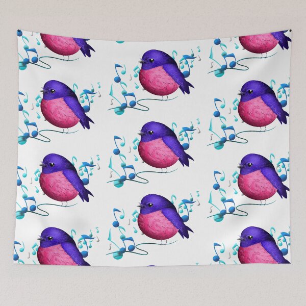 Item preview, Pink breasted titmouse designed and sold by CJOrazi.