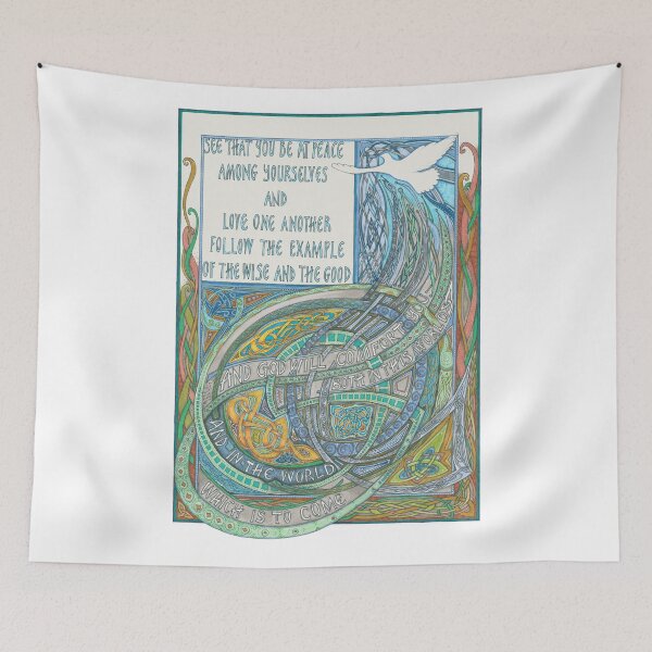 Item preview, St. Columba's Blessing designed and sold by Lindisfarne Scriptorium.