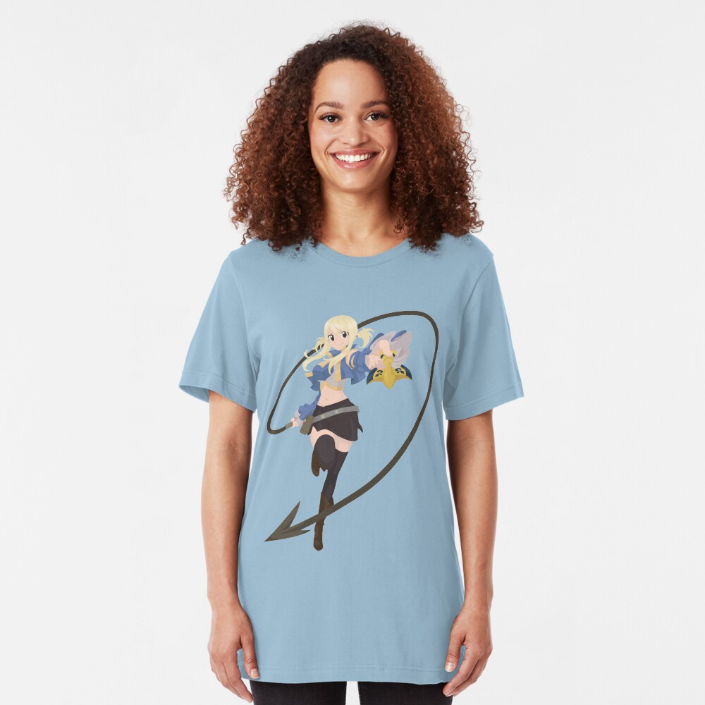 Lucy Heartfilia Slim Fit T-Shirt