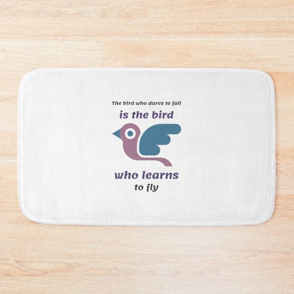 Item preview, THE BIRD WHO DARES TO FALL LIFESTYLE INSPIERING DESIGN designed and sold by ER-DESIGNS.