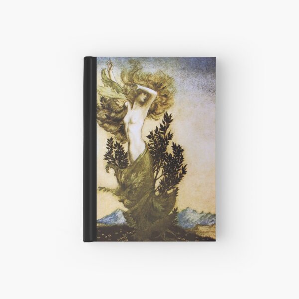 Item preview, Daphne into a tree - Comus by Arthur Rackham designed and sold by forgottenbeauty.