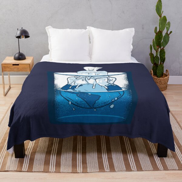 Item preview, Polar bear, ice floe, climate change designed and sold by DerSenat.