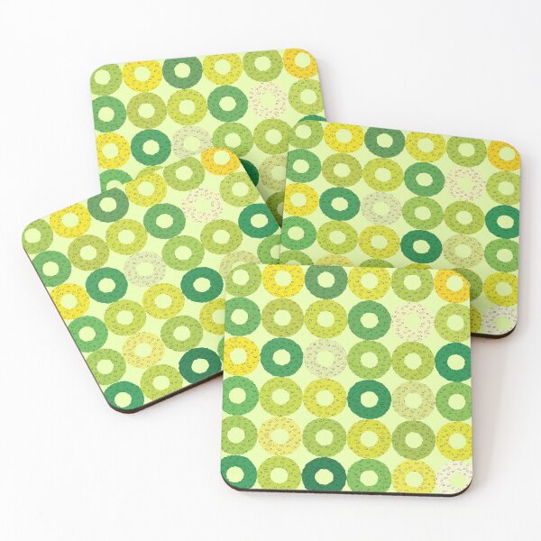Item preview, Yellow Green Multi-toned Donuts designed and sold by IdentiTee Studios.