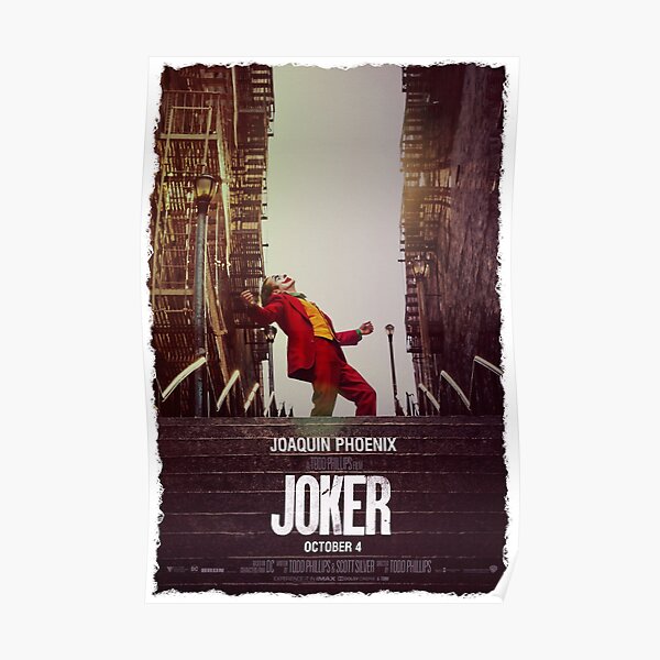 Joker movie poster Poster