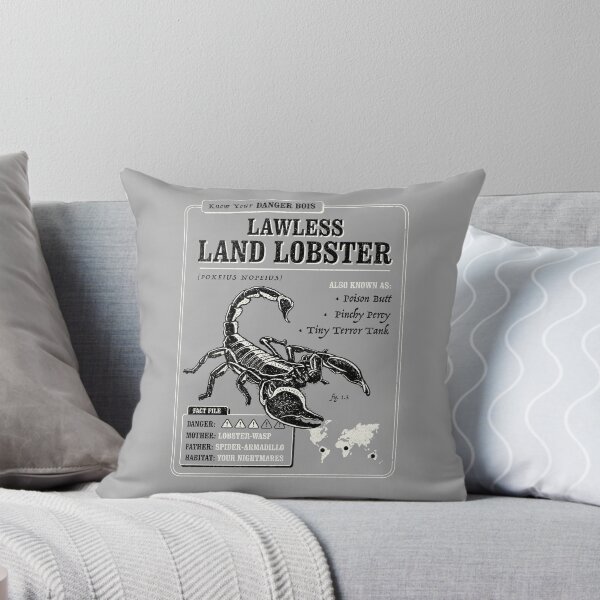 Item preview, Lawless Land Lobster designed and sold by Yipptee Shirts.