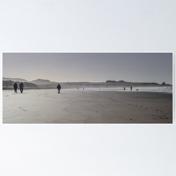 Item preview, An Early Evening Beach Walk at Bamburgh designed and sold by Mrcorbett.