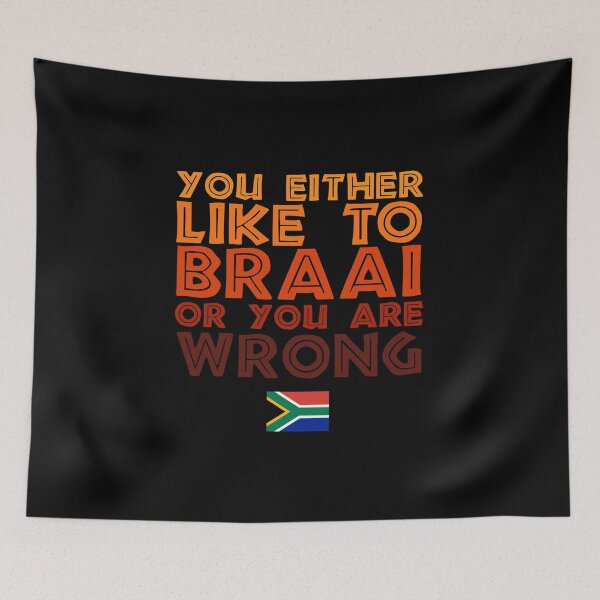 Item preview, Like To Braai Joke South Africa designed and sold by d247.