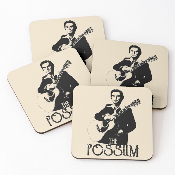 George Jones - The Possum Coasters (Set of 4)