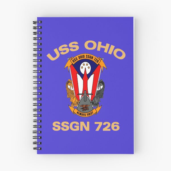 Item preview, USS Ohio (SSGN-726) Cresta para colores oscuros designed and sold by Nikki SpaceStuffPlus.