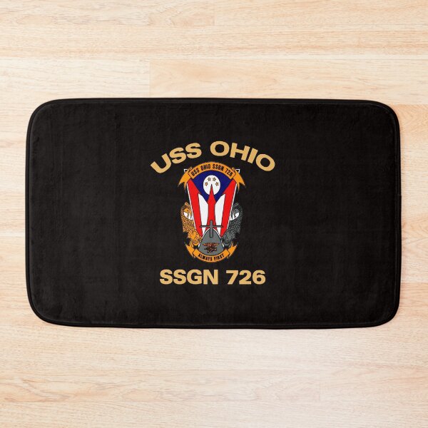 Item preview, USS Ohio (SSGN-726) Crest for Dark Colors designed and sold by Nikki SpaceStuffPlus.