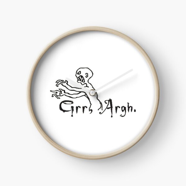 Grrr Argh Clock