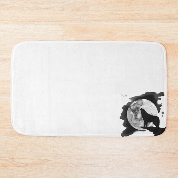 Item preview, Inky Wolf Howling to the Full Moon designed and sold by WhiteWolfeUK.