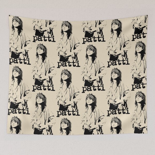 Item preview, patti smith - black stencil designed and sold by fontastic.