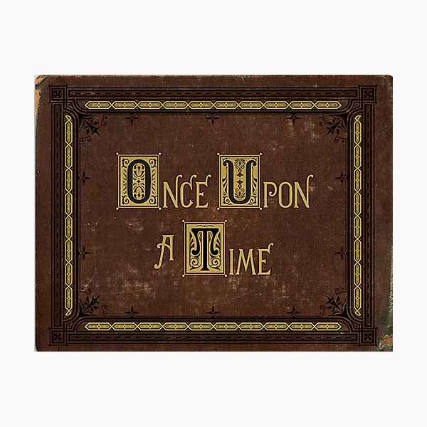 Once Upon A Time Book Photographic Print