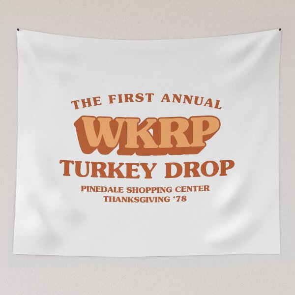 Item preview, The First Annual WKRP Turkey Drop designed and sold by Tom Hillmeyer.