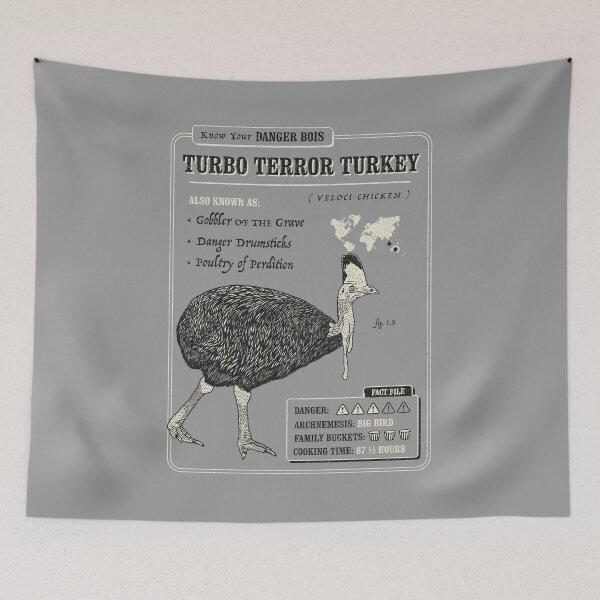 Item preview, Turbo Terror Turkey designed and sold by Yipptee Shirts.