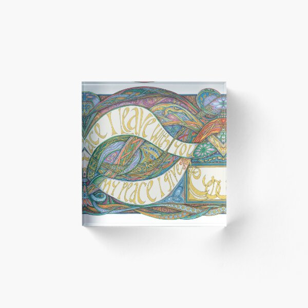Item preview, Peace I Leave You designed and sold by Lindisfarne Scriptorium.