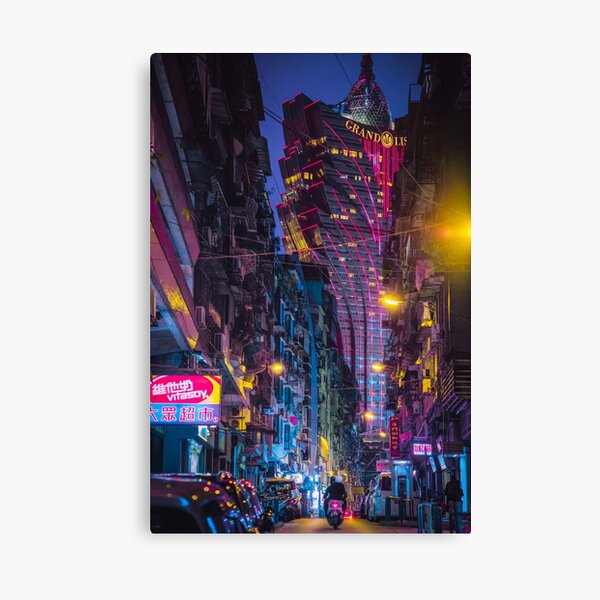 Macau - The Grand Lisboa Canvas Print