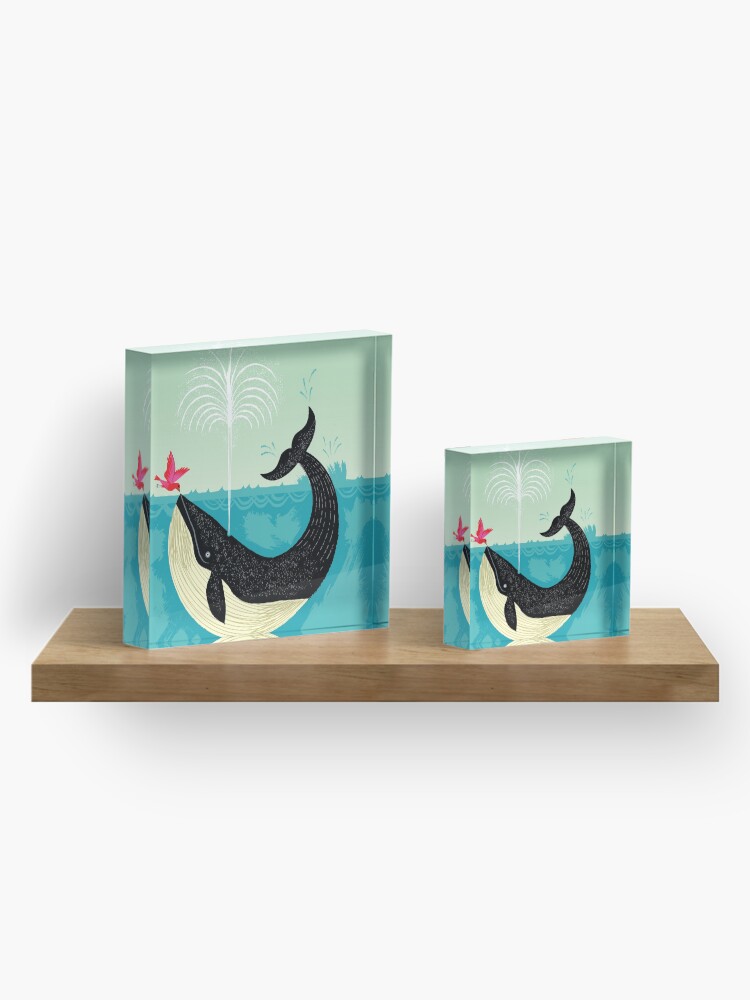 Alternate view of The Bird and The Whale Acrylic Block