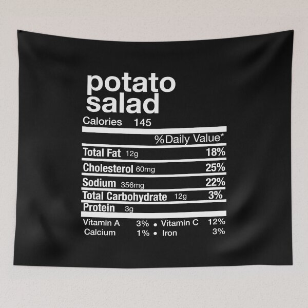 Item preview, Potato Salad Nutrition Matching Family Thanksgiving Christmas designed and sold by Leslie Smith.