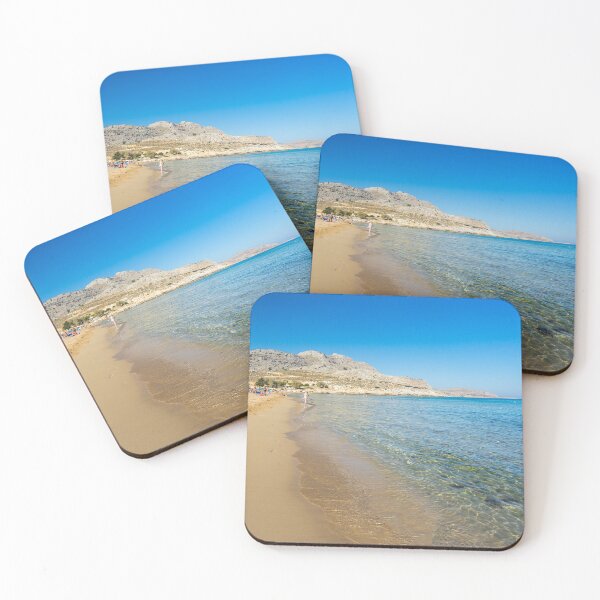 Item preview, Agathi Beach on the Island of Rhodes Greece designed and sold by ianwoolcock.