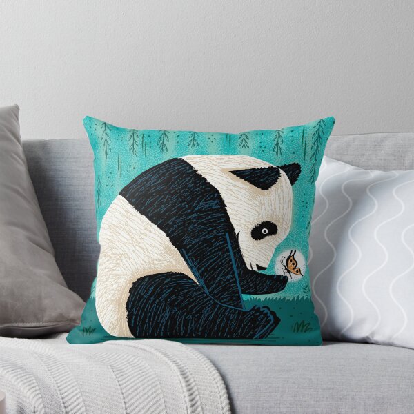 Item preview, The Panda and The Butterfly - green version designed and sold by Oliver Lake.