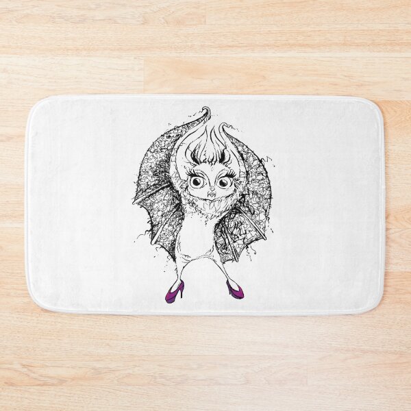 Item preview, Beautiful Bat with Sexy High Heels designed and sold by Billi French Illustrations.