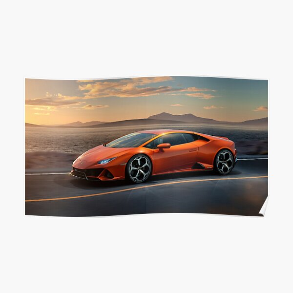 Lamborghini Huracan EVO Poster