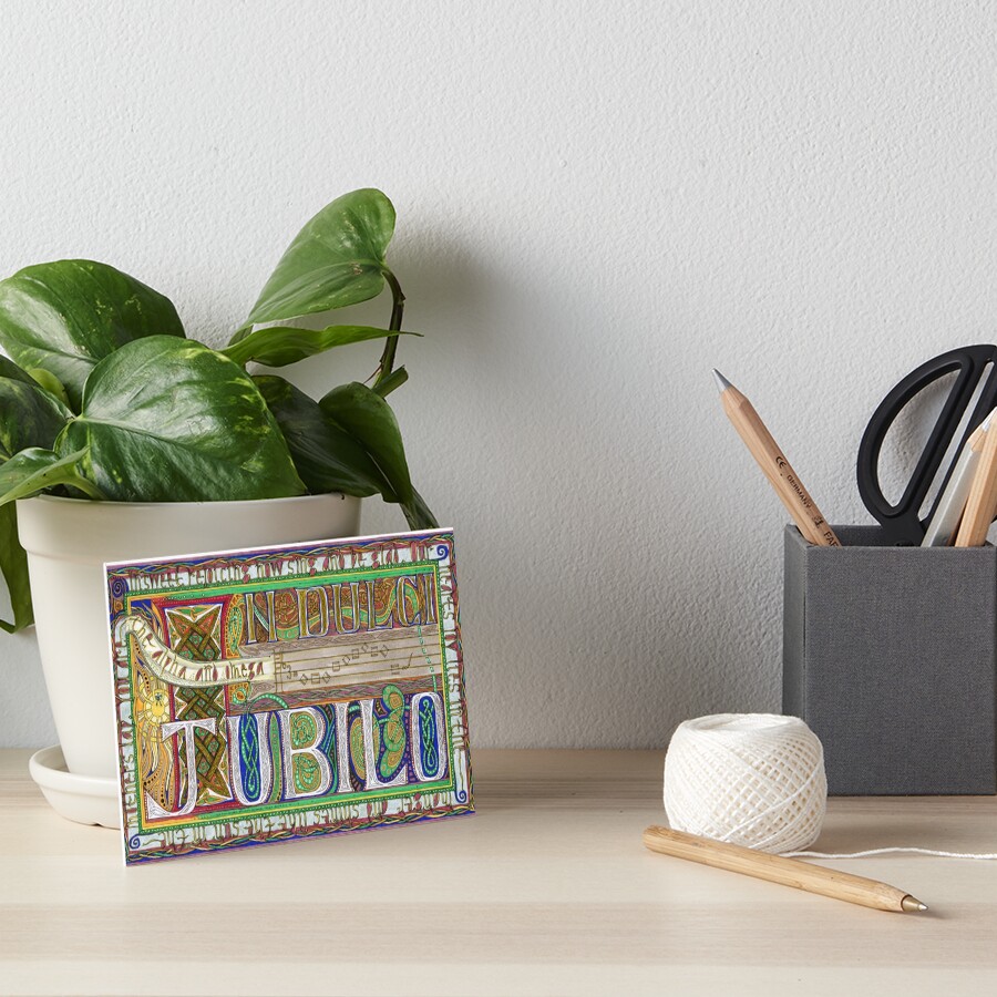 In Dulci Jublio Art Board Print