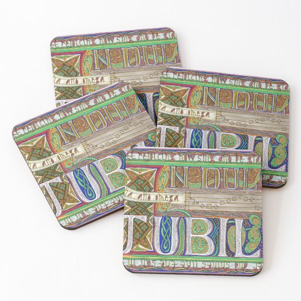 Item preview, In Dulci Jublio designed and sold by Lindisfarne Scriptorium.
