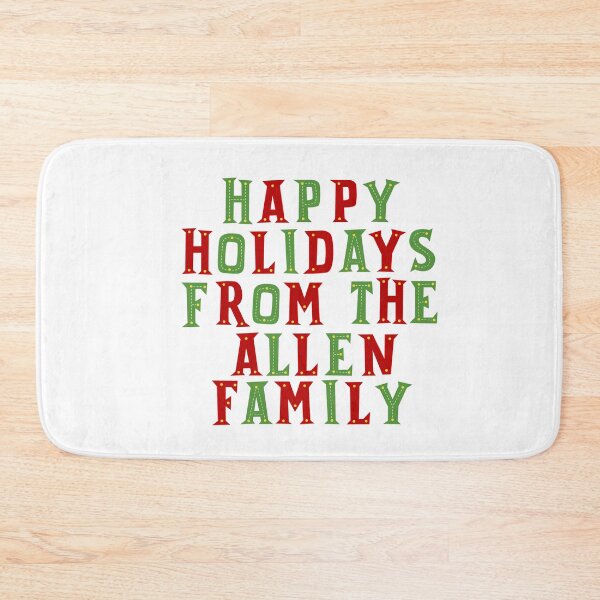 Item preview, Happy holidays from the Allen family designed and sold by Urosek.