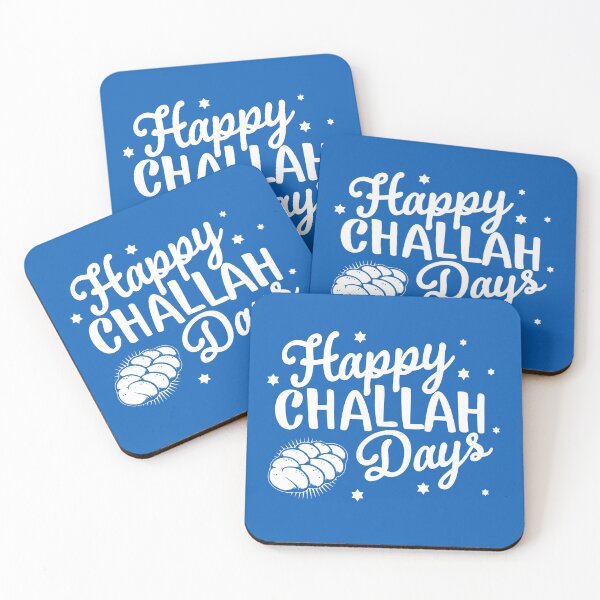 Item preview, Happy Challah Days Jewish Holiday Hanukkah Shabbat Challah Bread designed and sold by GRAPHICxBOMB.