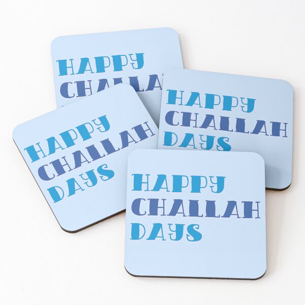 Item preview, Happy Challah Days Jewish Holiday Hanukkah Shabbat designed and sold by GRAPHICxBOMB.