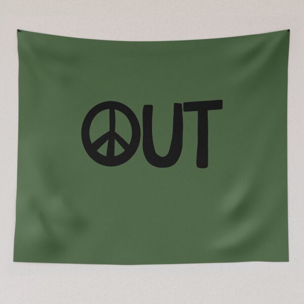 Item preview, Peace Out designed and sold by FrictionMaxxing.