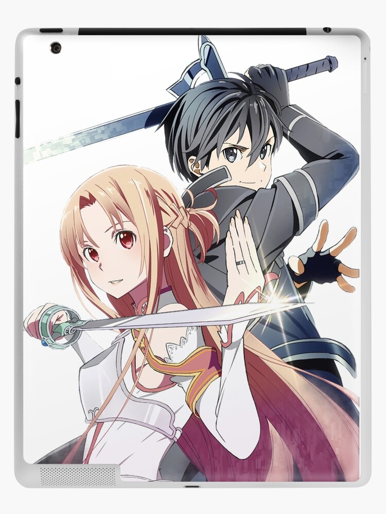 Sword Art Online Asuna And Kirito Ipad Case Skin By Jessica0lavalle Redbubble