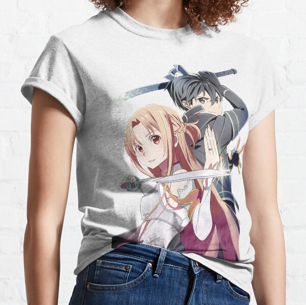 Schwertkunst Online - Asuna und Kirito Classic T-Shirt