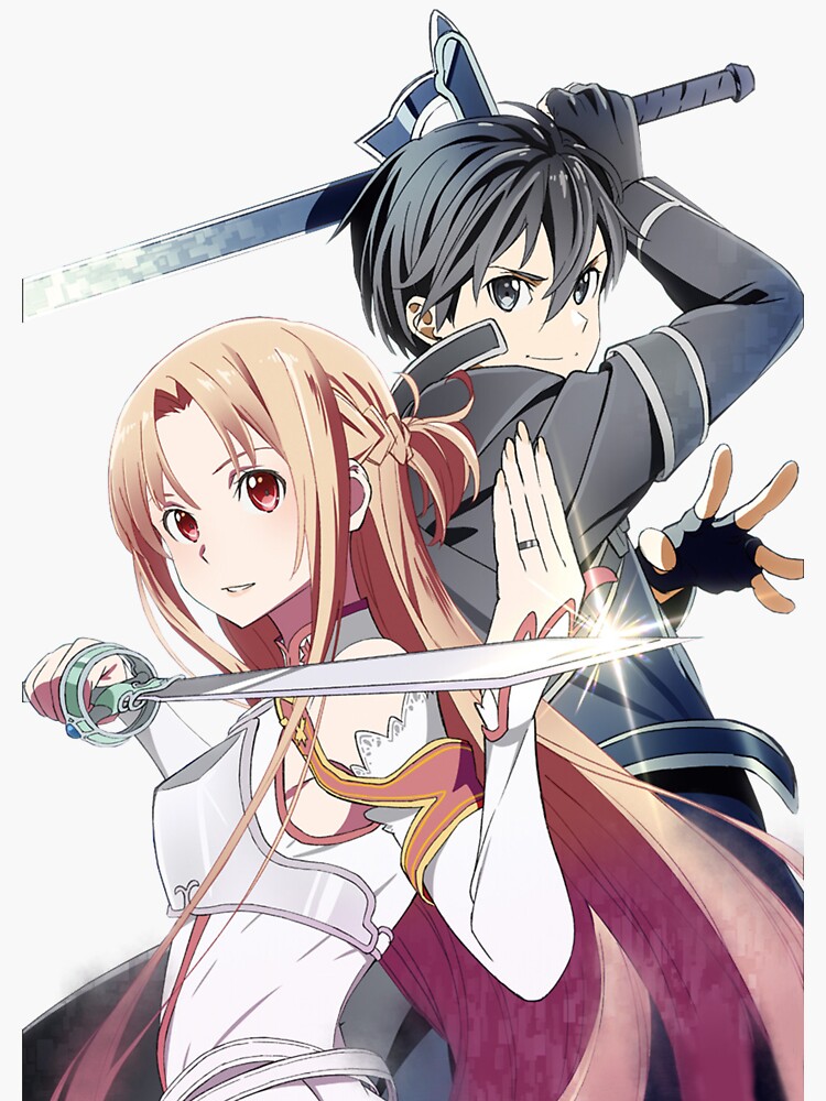 Sword Art Online - Asuna and Kirito by jessica0lavalle