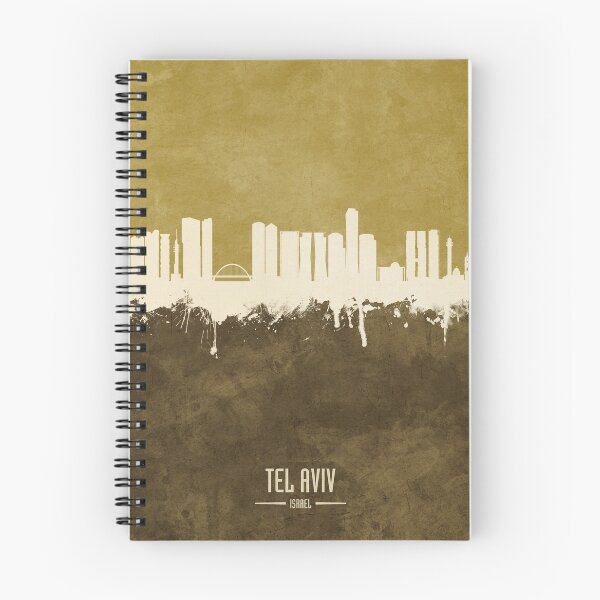 Item preview, Tel Aviv Israel Skyline designed and sold by ArtPrints.