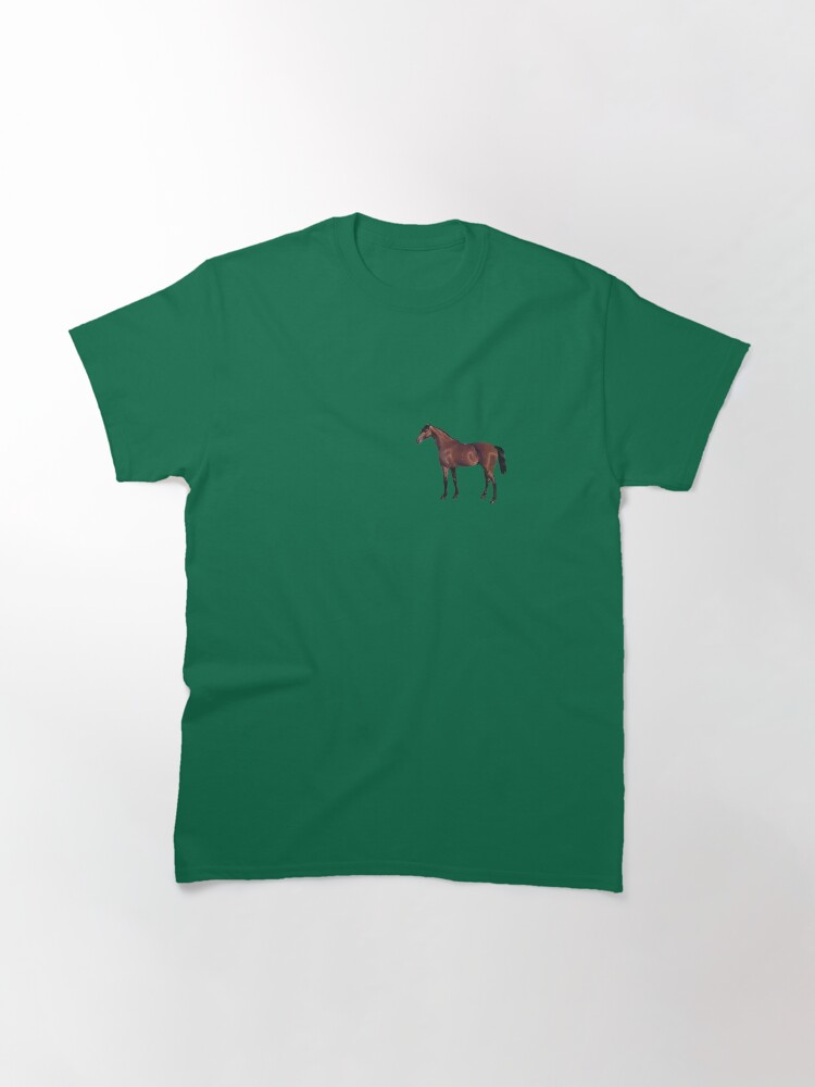 Thumbnail 2 of 7, Classic T-Shirt, The Horse designed and sold by roggcar.