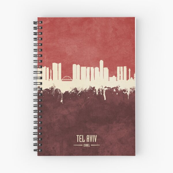 Item preview, Tel Aviv Israel Skyline designed and sold by ArtPrints.