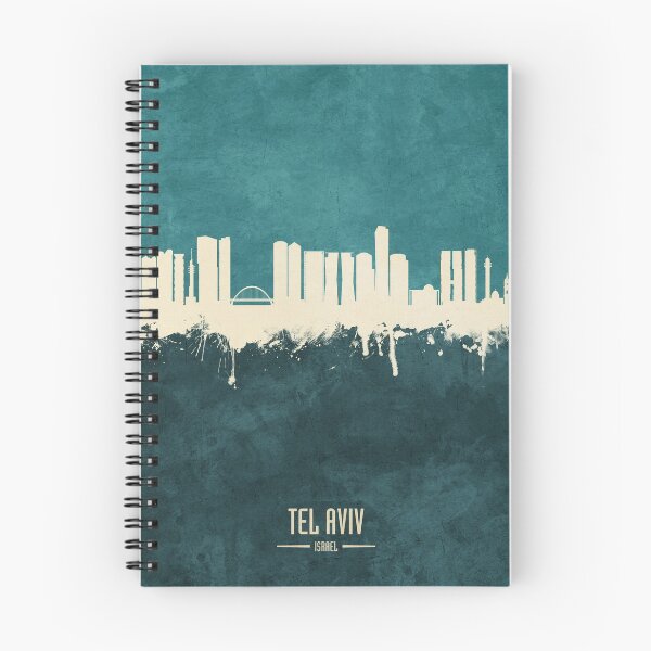 Item preview, Tel Aviv Israel Skyline designed and sold by ArtPrints.