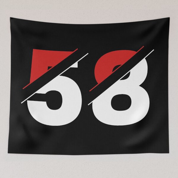 Item preview, Fifty-eight is my lucky number designed and sold by Urosek.
