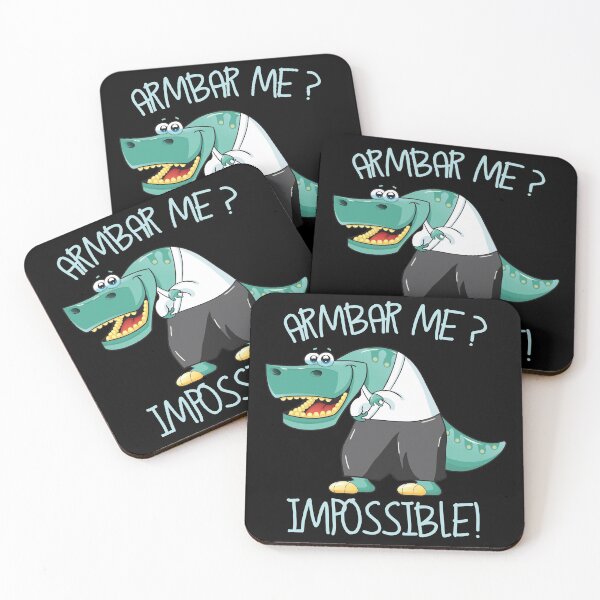 Item preview, Funny Dinosaur And Aikido Lover Gift - Armbar Me Impossible - Tyrannosaurus Rex designed and sold by kntranhoang.