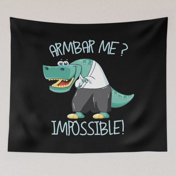 Item preview, Funny Dinosaur And Aikido Lover Gift - Armbar Me Impossible - Tyrannosaurus Rex designed and sold by kntranhoang.