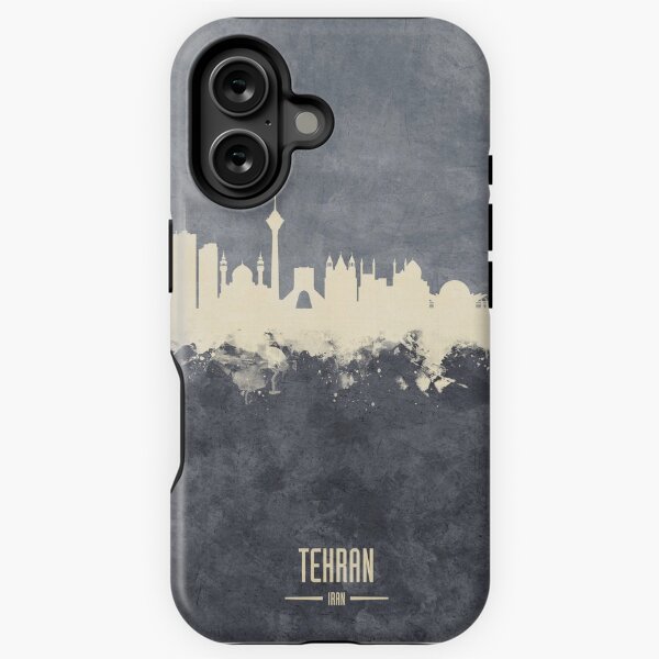 Item preview, Tehran Iran Skyline designed and sold by ArtPrints.